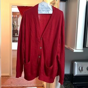 Lands’ End cashmere cardigan xxl